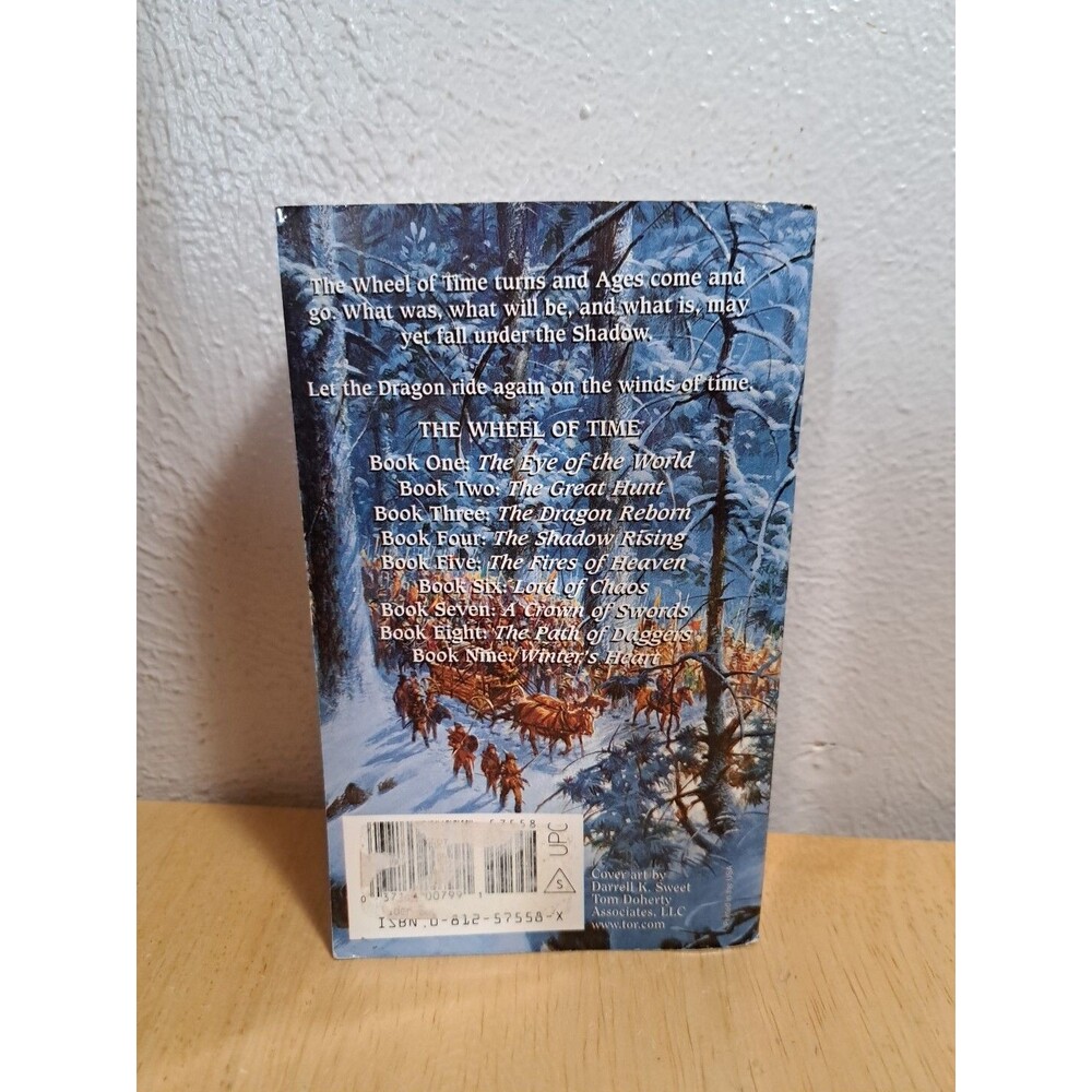 4 The Wheel of Time By Robert Jordan Paperback Books # 1,6, 8,9 - Picture 9 of 16
